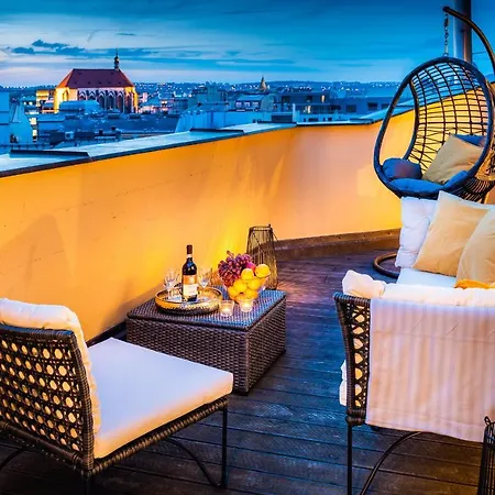 Lägenhet Lux Penthouse Near Wenceslas Square