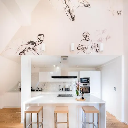 Lux Penthouse Near Wenceslas Square Appartement Praag