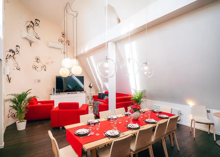 Lux Penthouse Near Wenceslas Square Апартаменты Прага