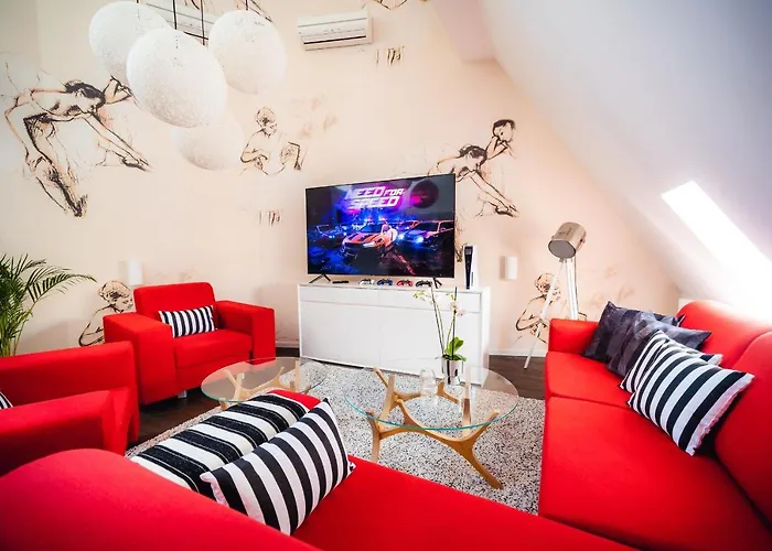 Lux Penthouse Near Wenceslas Square Апартаменты Прага