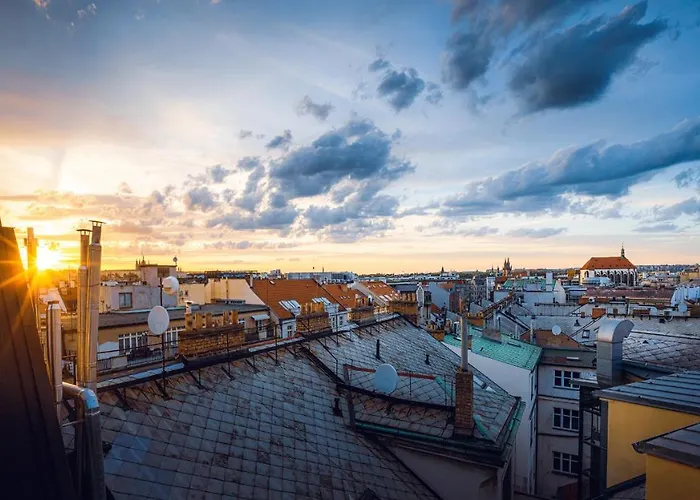 Lux Penthouse Near Wenceslas Square * Прага