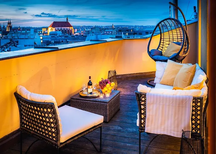 Апартаменты Lux Penthouse Near Wenceslas Square