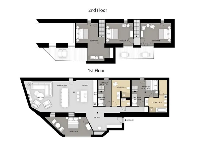 Lux Penthouse Near Wenceslas Square Прага