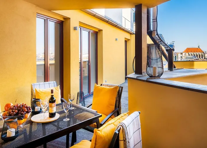 Lux Penthouse Near Wenceslas Square Апартаменты Прага