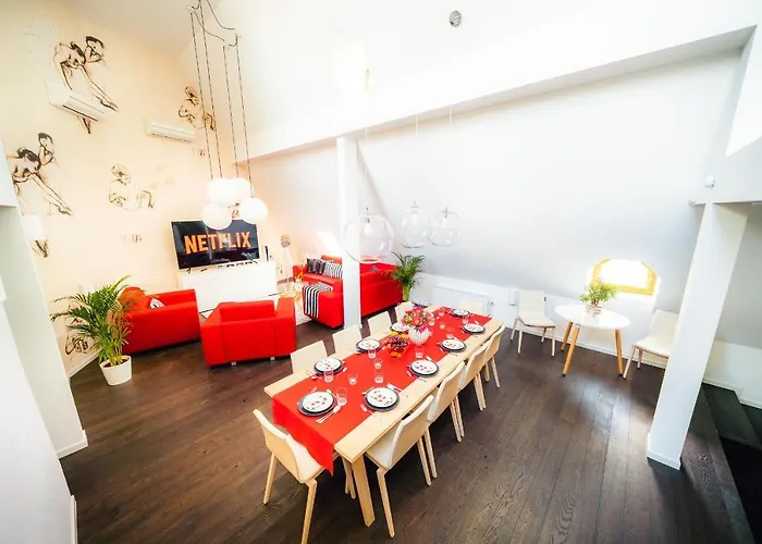 Lux Penthouse Near Wenceslas Square Прага