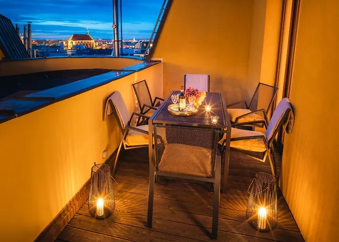 Lux Penthouse Near Wenceslas Square * Прага
