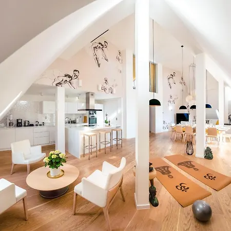 Lux Penthouse Near Wenceslas Square Lejlighed